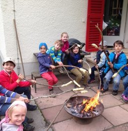 Stockbrot-Grillen